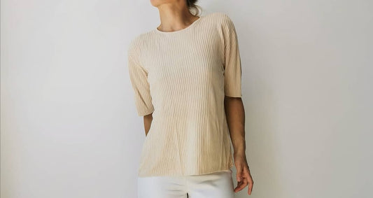 Camiseta beige