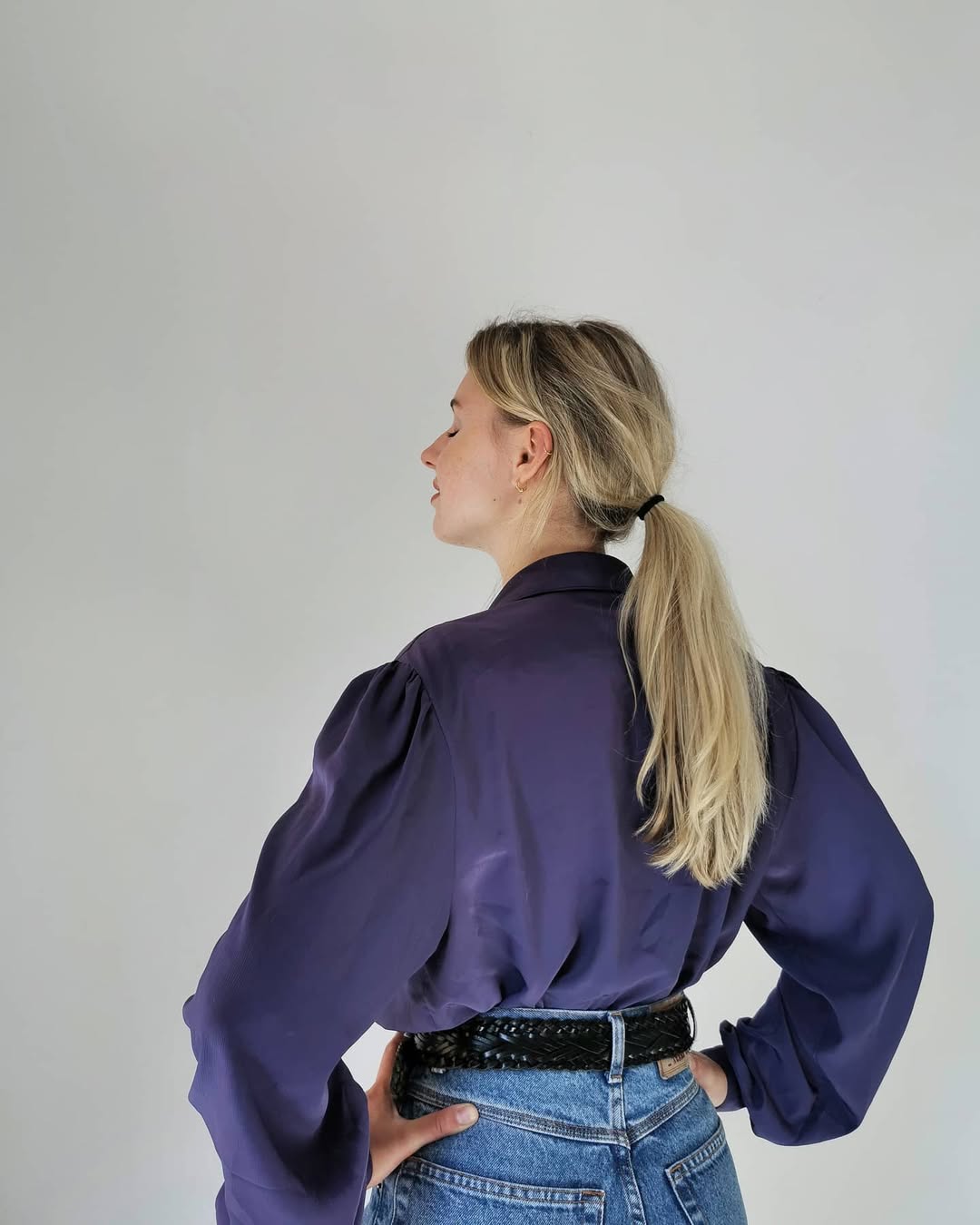 Blusa morada