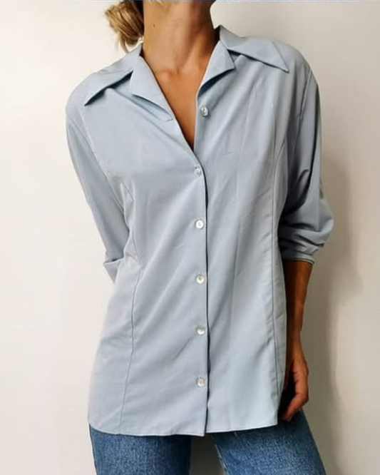 Blusa azul claro